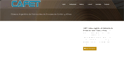 Desktop Screenshot of cafet.com.ar